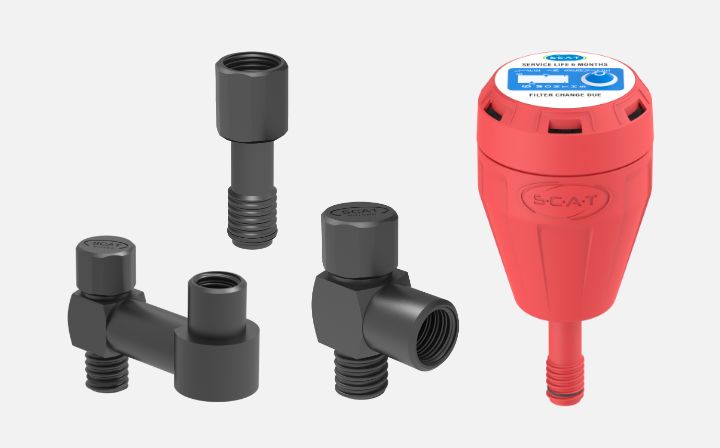 アダプター 排気フィルター接続用